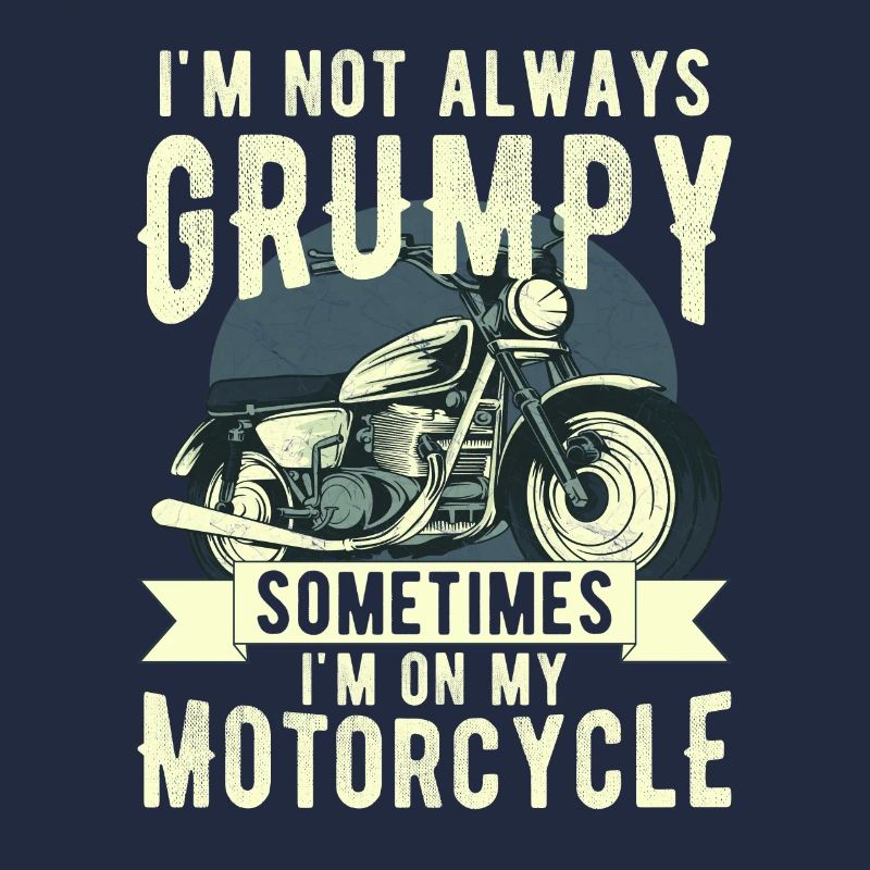 Ich bin nicht immer mürrisch, manchmal bin ich auf der Kippe