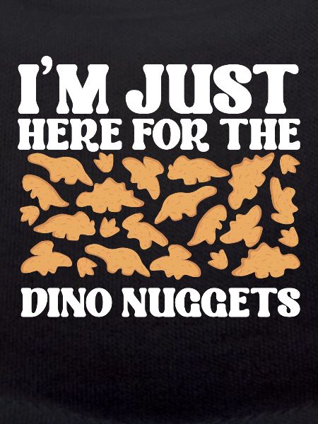 Dino Chicken Nuggets Dinosaur nugget elskere