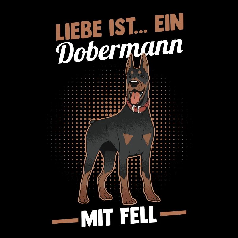 Hund Dobermann