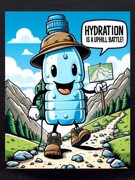 Hydration is a Uphill Battle