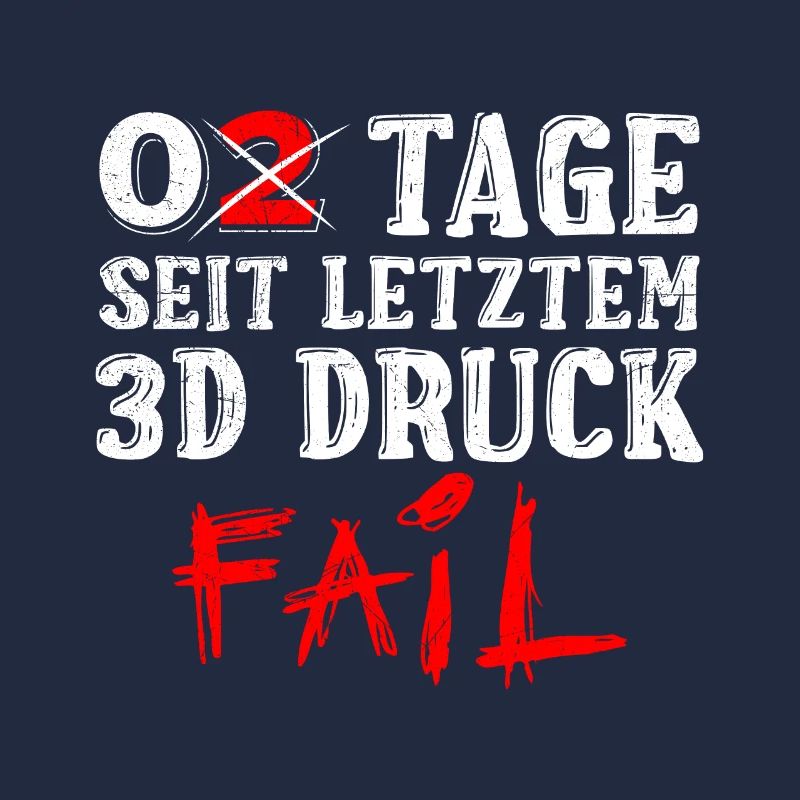 Nerd 3D Druck 0 Tage Seit Letztem 3D Druck Fail