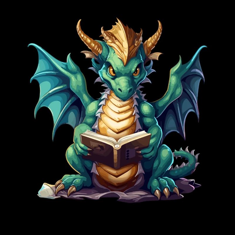 Dragons Et Livres Nerd Dragon Lovers