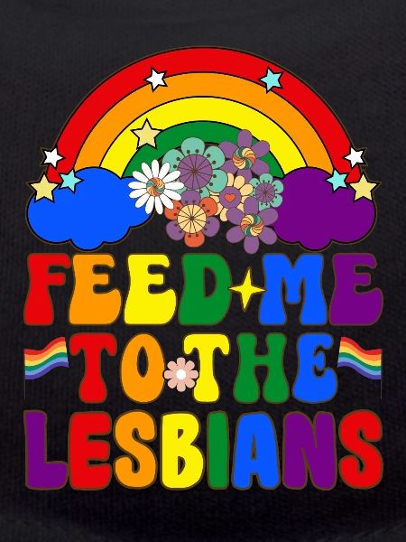 Groovy Lesbienne Pride LGBTQ