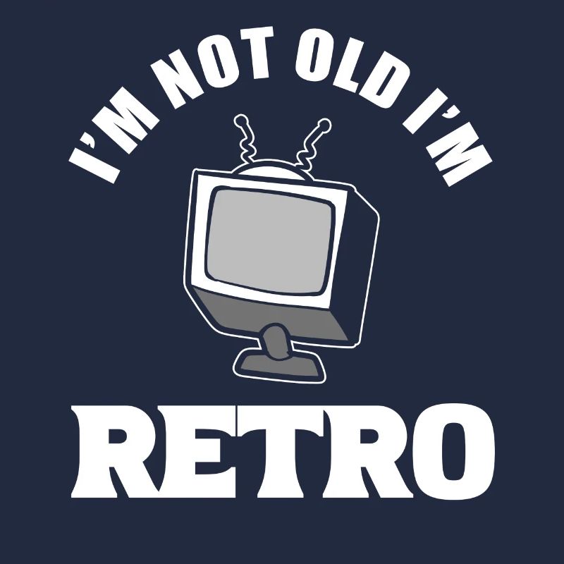 I'm Not Old I'm Retro Computertechniker