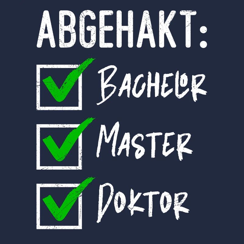 Doktorabschluss Abgehackt: Bachelor Master Doktor