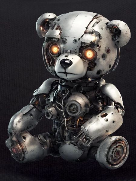 Cyborg Teddy Bear