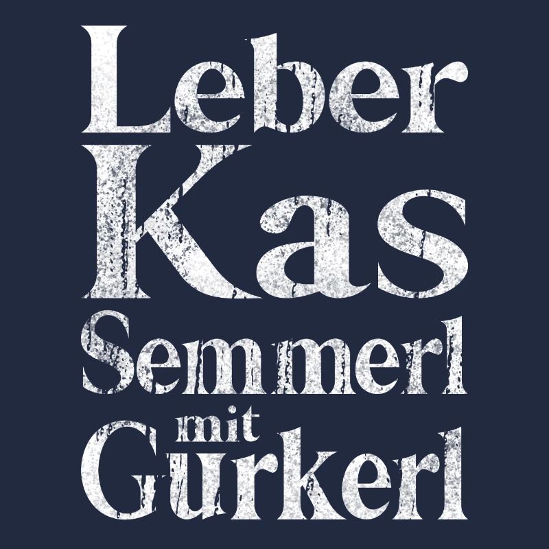 Leberkäs Semmerl with gherkins – dialect