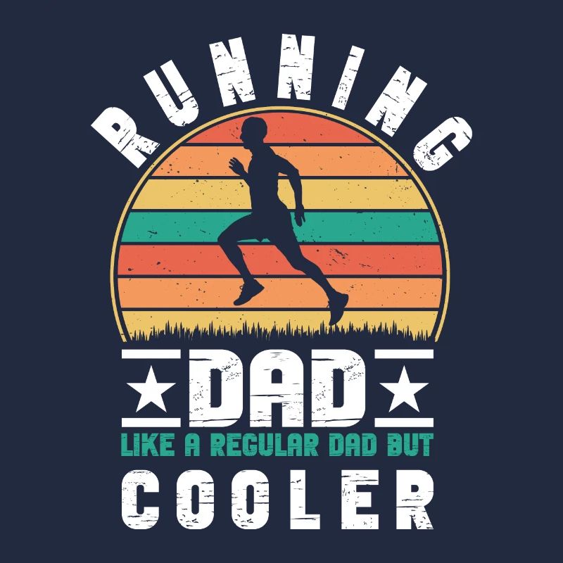 Running Dad Marathon Runner Trainer Marathoner