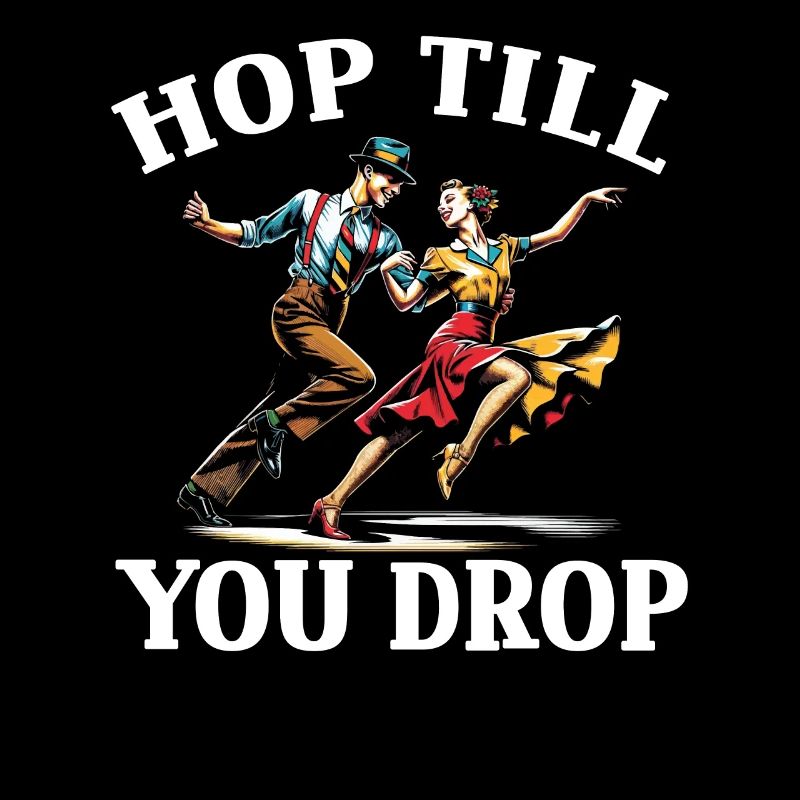 Lindy Hop Dancer Swinging Dancing Swing Dance
