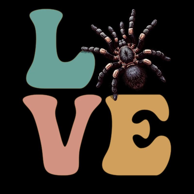 LIEBE Tarantel Spinne
