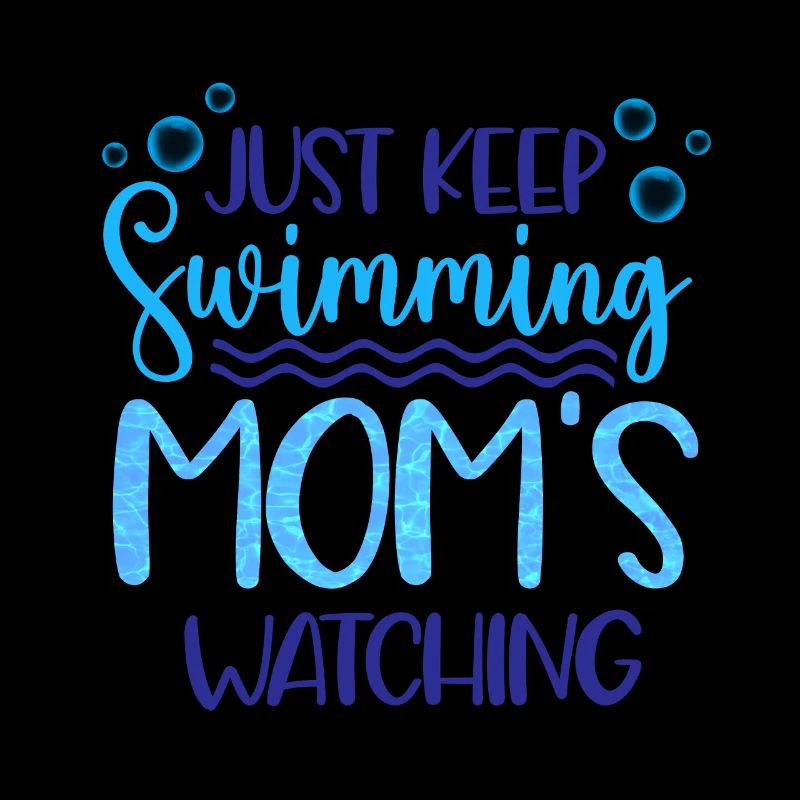 Schwimmschwimmer Mom Swim Mutter