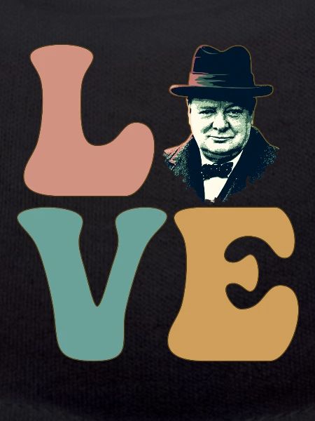 LOVE Winston Churchill British