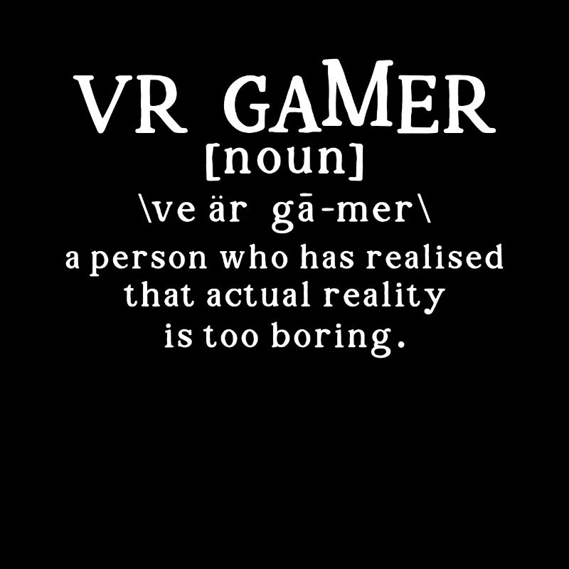 Virtual Reality VR Gamer Funnz