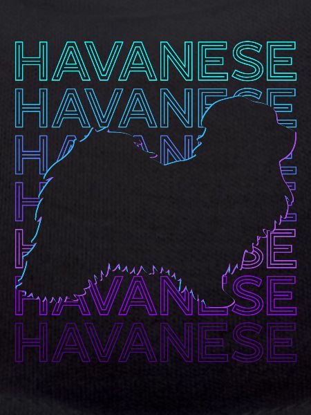 Havanese Dog Retro
