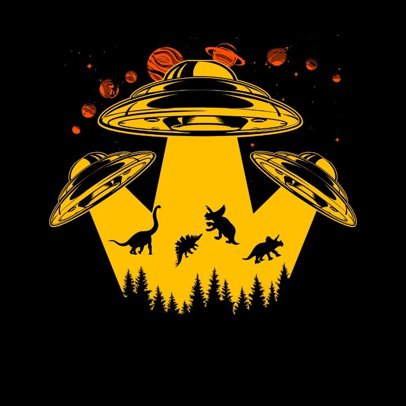 Alien Dinosaur UFO Abduction