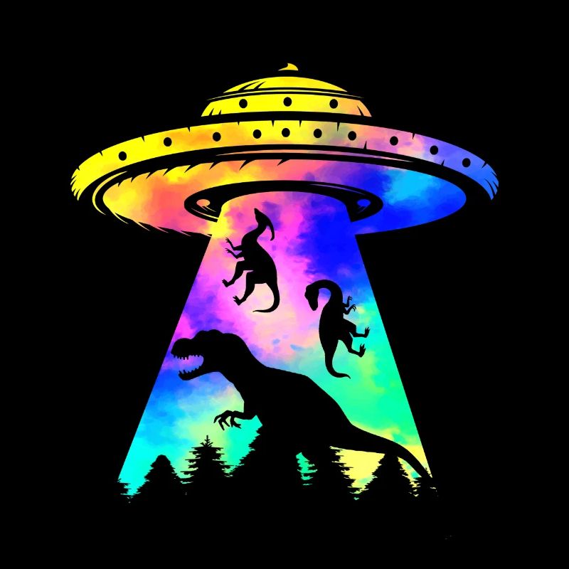 Alien Dinosaur UFO Abduction