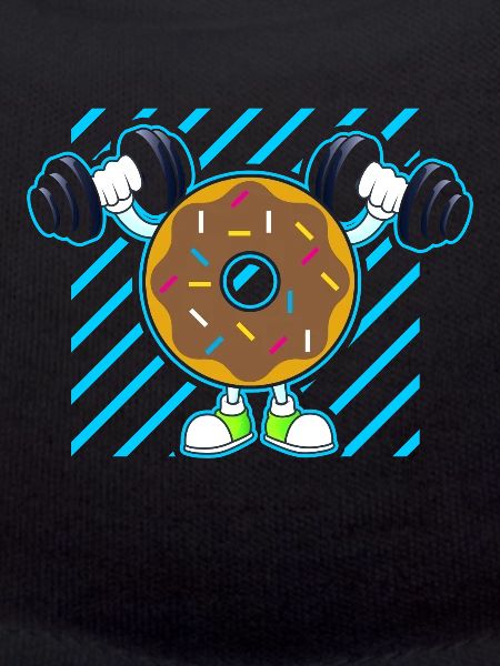 Donut PowerLifting Workout -Gewichtheber