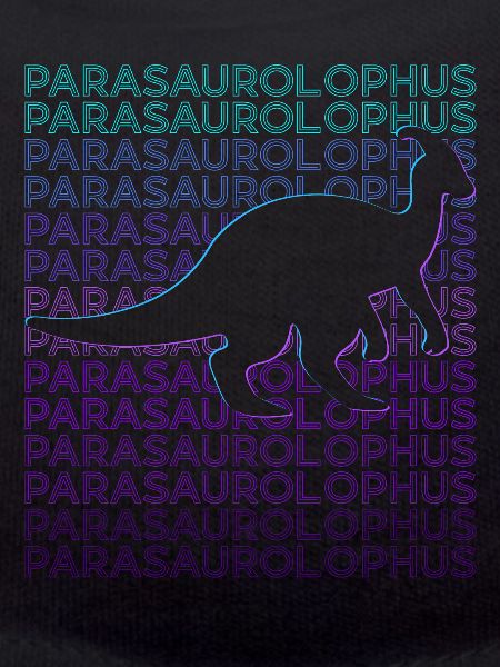 Parasaurolophus Dinosaur Retro