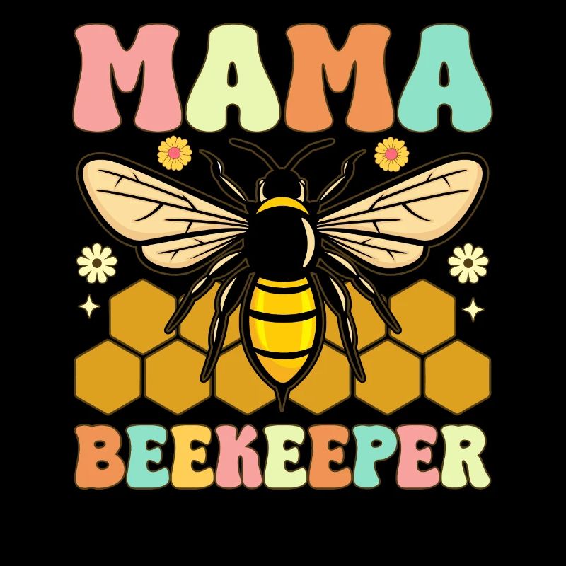Mom Beekeeper Beekeeper Mom Beekeeping