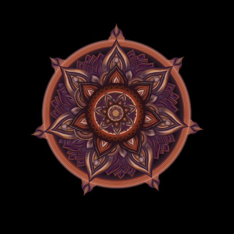 Symbolic Compass – Ornament Illustration
