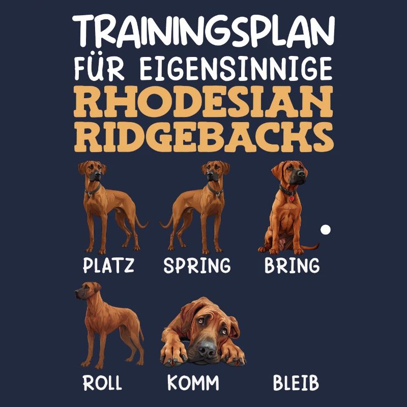 Rhodesian Ridgeback TRAININGSPLAN Eigensinniger