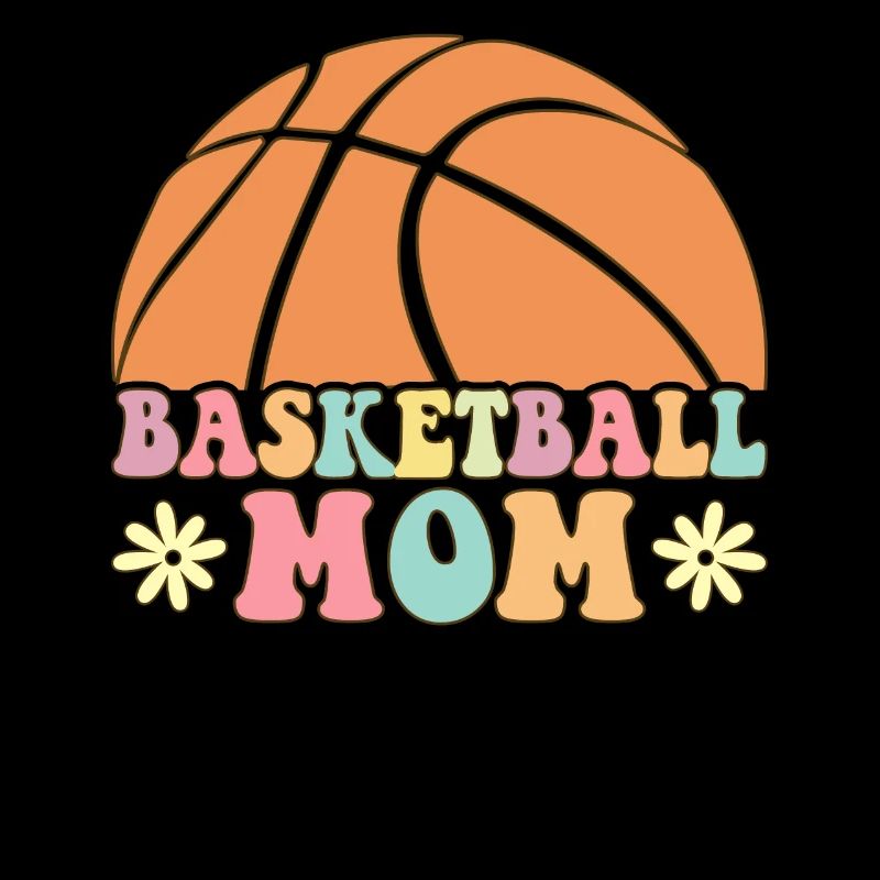 Basket-ball Maman Groovy Joueuse