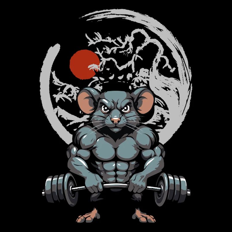 Nager Maus Ratte Muskeln Training