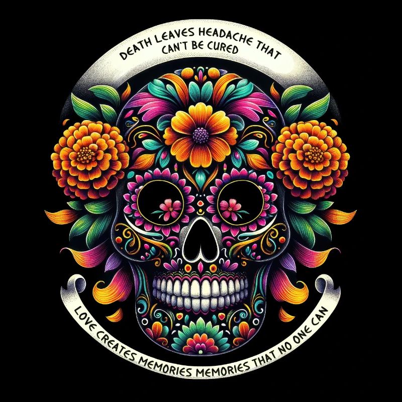 Ewige Ringelblume Calavera