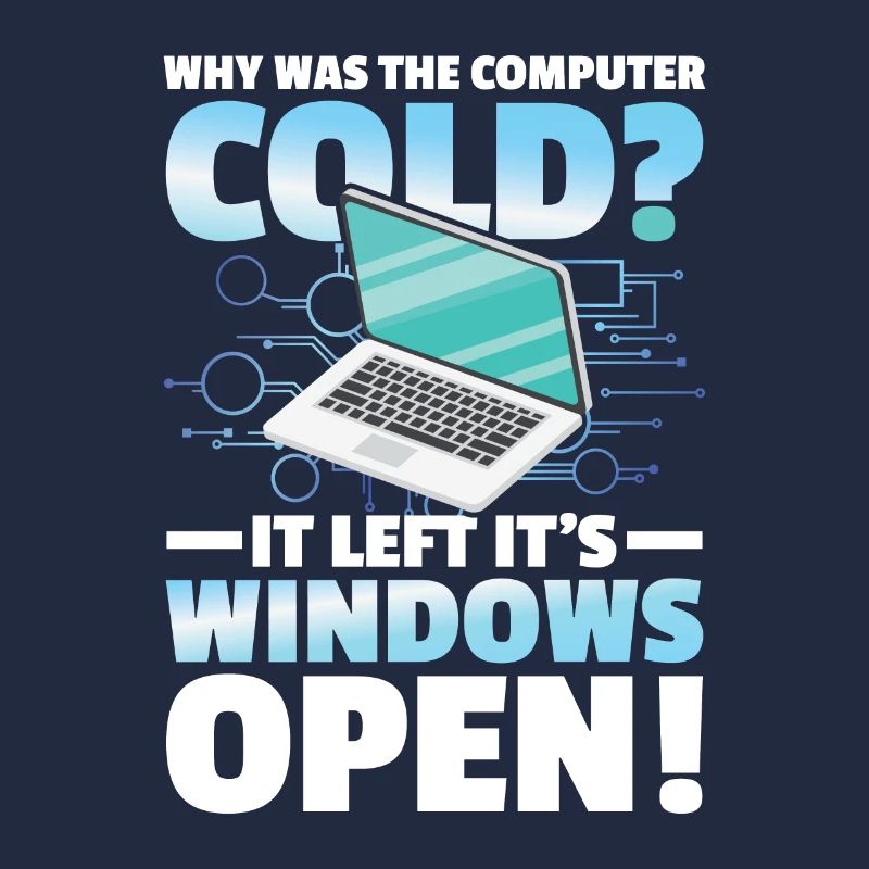 Why Was The Computer cold Left Its Windows Open