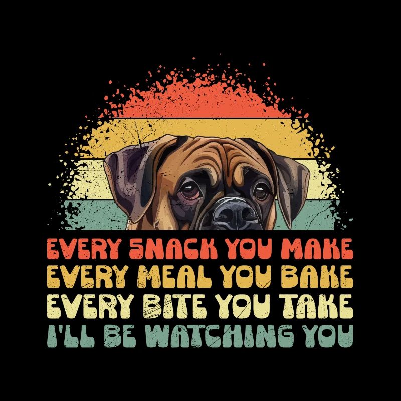 Deutscher Boxer Lustig EVERY SNACK YOU MAKE Boxer