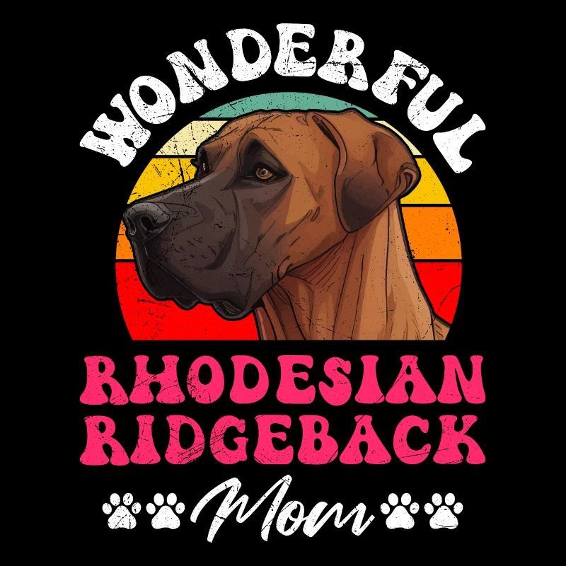 Ridgeback MERVEILLEUSE MAMAN RHODESIAN RIDGEBACK