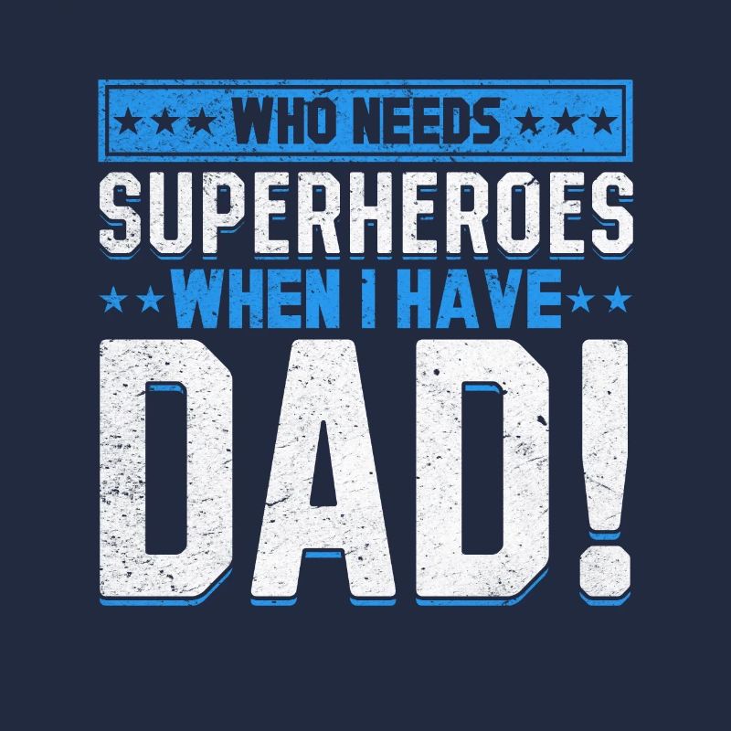 Superheld Papa Besser als jeder Comic-Held