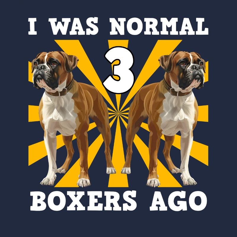 Boxer allemand, j'étais normal il y a 3 boxeurs drôle