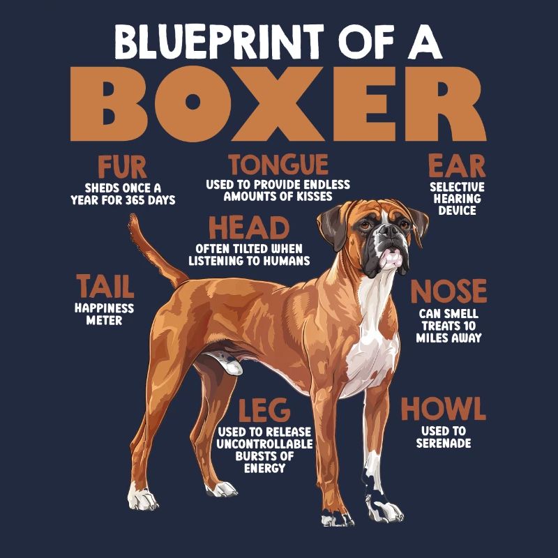 Boxer allemand PLAN DE CONSTRUCTION D'UN BOXER Drôle