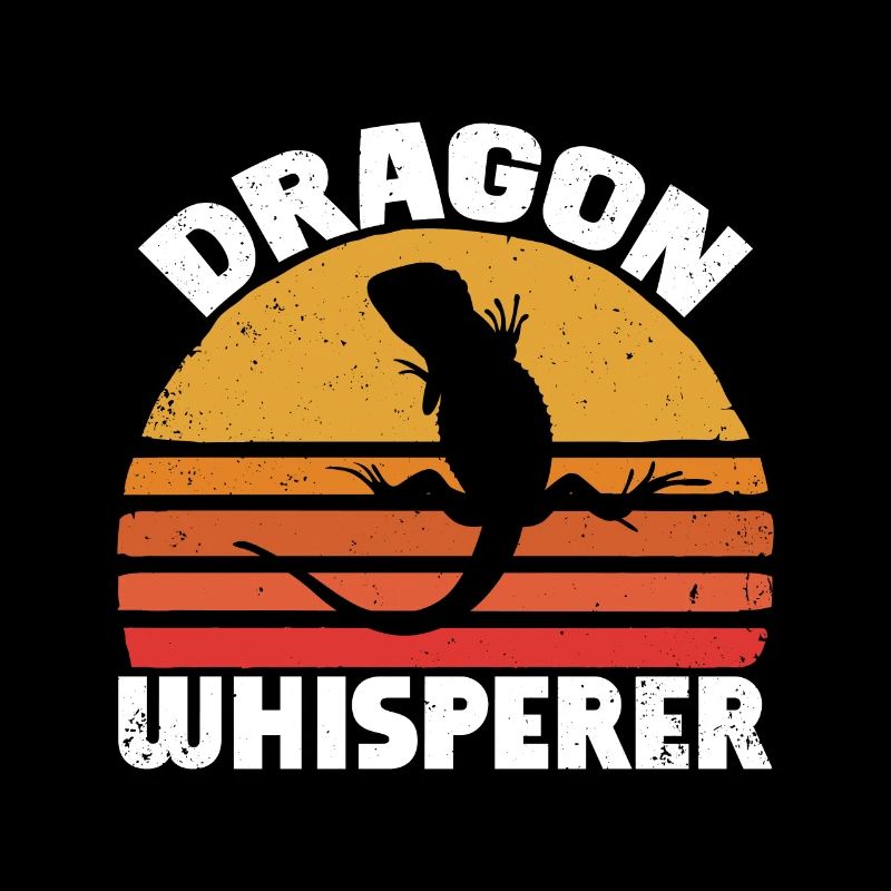 Bärde Drachenliebhaber Pogona Reptile Eidechse