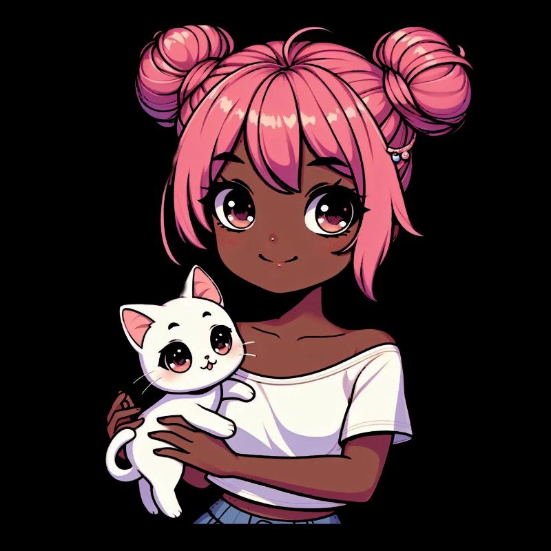 Anime Afro-américain Afro Anime Merch Stuff