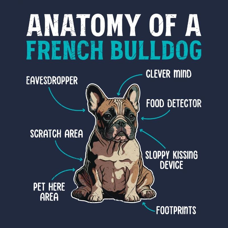 Anatomie d’un bouledogue français