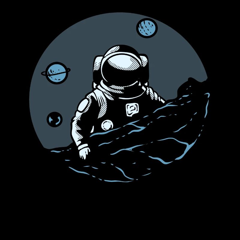 Astronaut im Weltraum Weltraumpilot