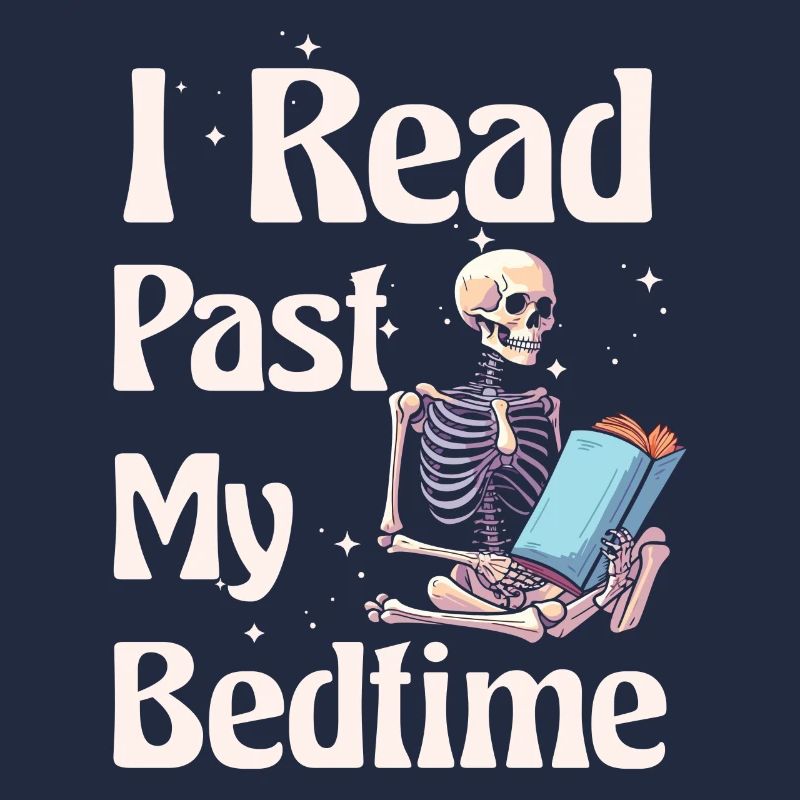 Je lis skeleton après le coucher