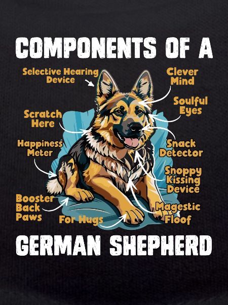 Schäferhund KOMPONENTEN EINES DEUTSCHEN