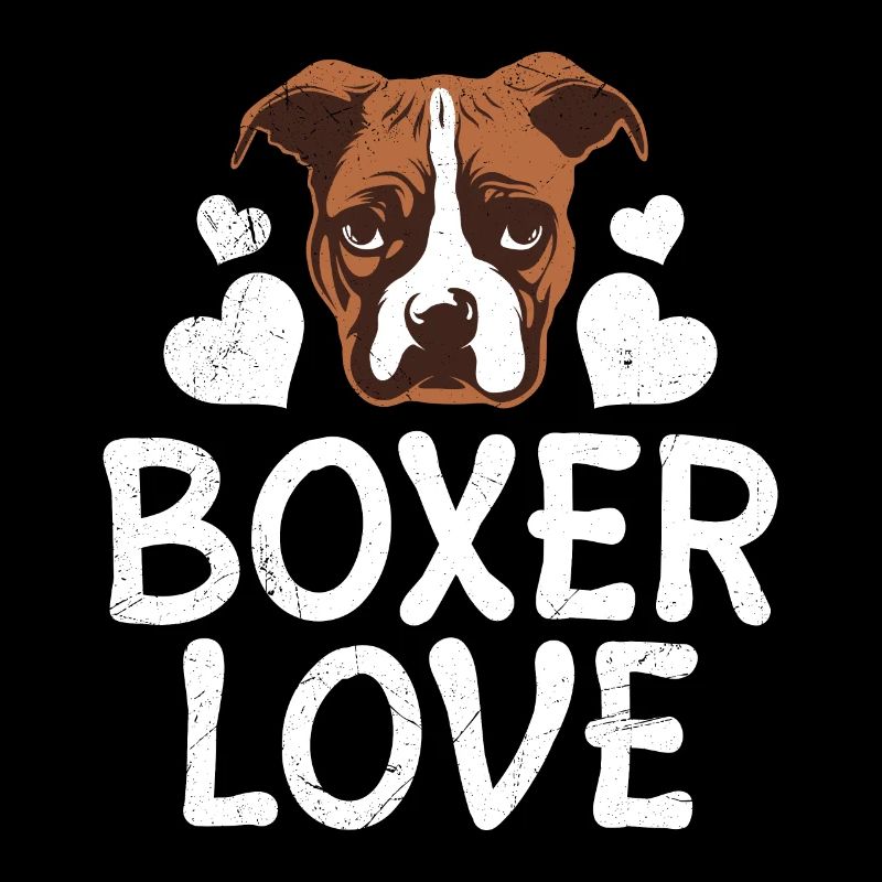 Deutscher Boxer Hund BOXER LOVE Hundebesitzerin