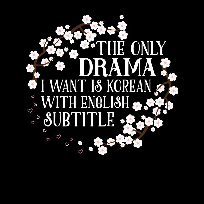 Drame coréen Merch K-Drama Lover Fan