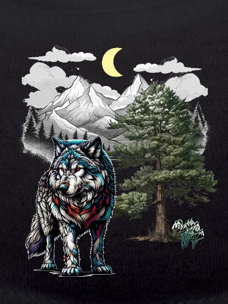 Wolf Wolves Nature Mountains