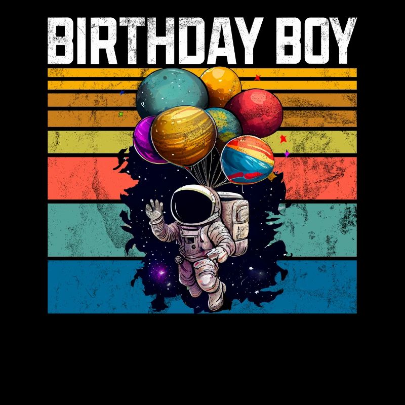 Birthday Boy Astronaut Space Theme Birthday