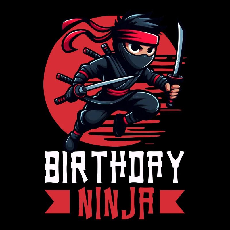Anniversaire Ninja Fête d’anniversaire Thème Bday Ninja