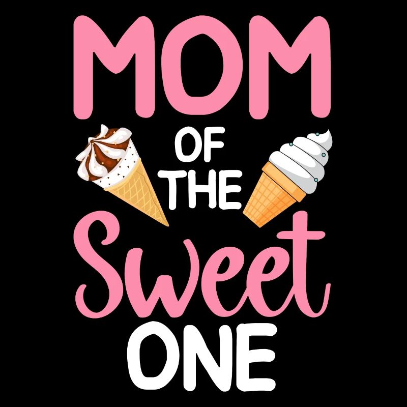 Mutter von Sweet One Eiscreme-Liebhaber Eiscreme-L