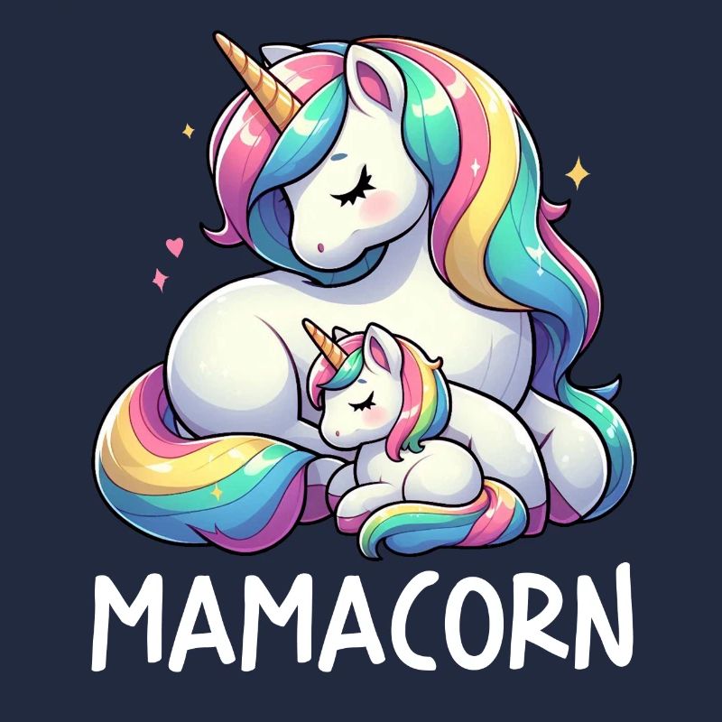 Mamacorn Einhornkostüm Lustige Mutter Mama