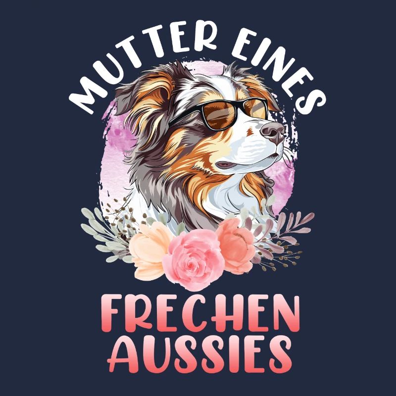 MÈRE D’UN BERGER AUSTRALIEN AUSTRALIEN EFFRONTÉ