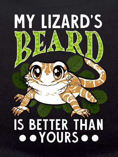 Funny bearded dragon