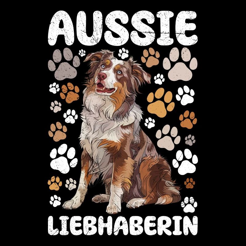 AUSSIE LOVER Dog Mom Australian Shepherd